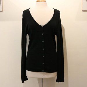 Oscar de la Renta Black Cardigan